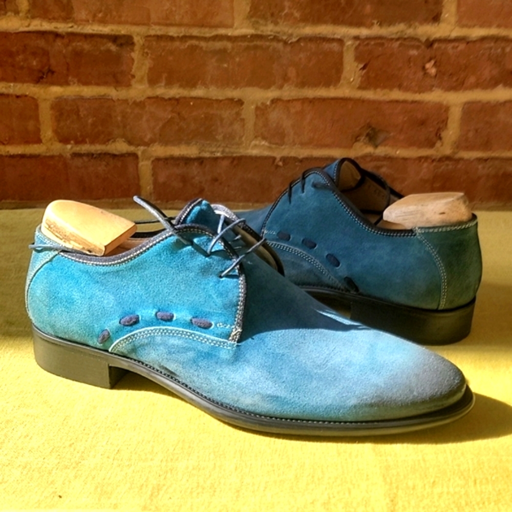 Very cool Lavorazione Artigianale  Bacco Bucci Men's shoes, size 11.5